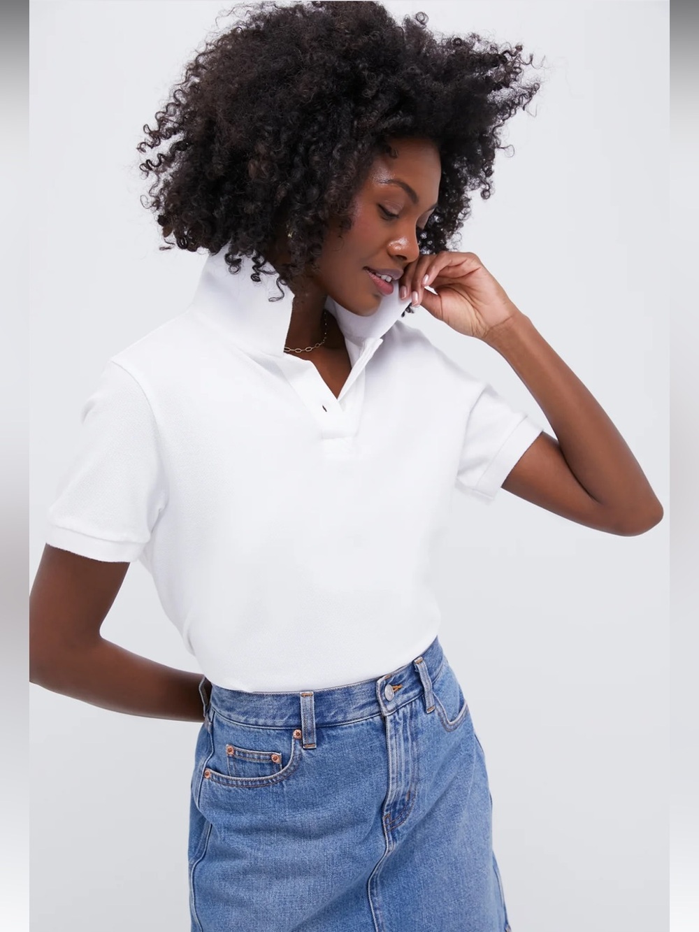 Tuckernuck | NEW White Pique Murray Classic Short Sleeve Polo Size XS